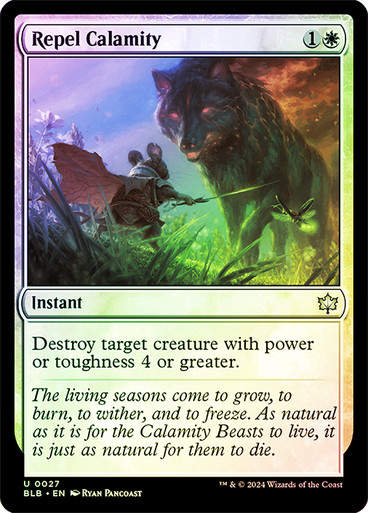 Repel Calamity (blb) (27) / Foil