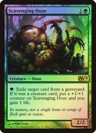 Scavenging Ooze (M14) / (Duels of the Planeswalkers) Foil