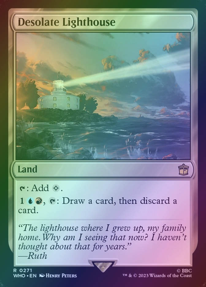 Desolate Lighthouse (WHO) (271) / Foil