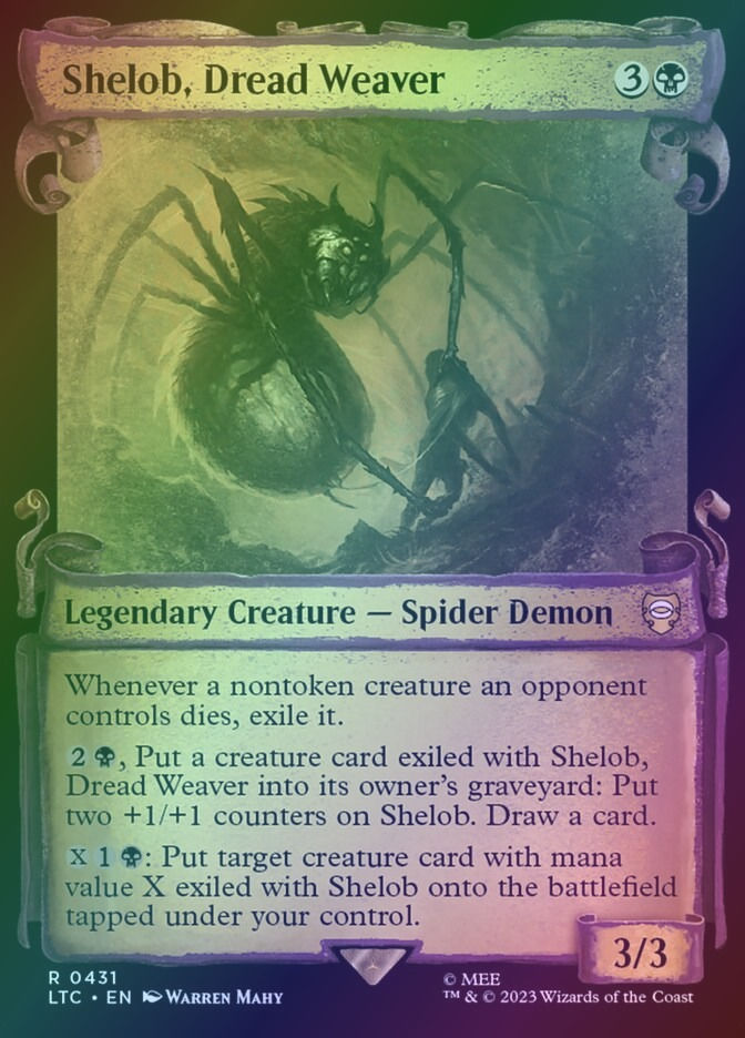 Shelob, Dread Weaver (LTC) (431) / Showcase / Foil