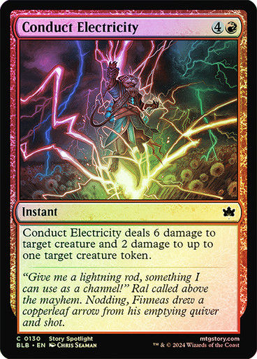 Conduct Electricity (blb) (130) / Foil