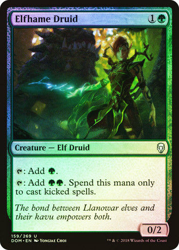 Elfhame Druid (DOM) (159) / Foil