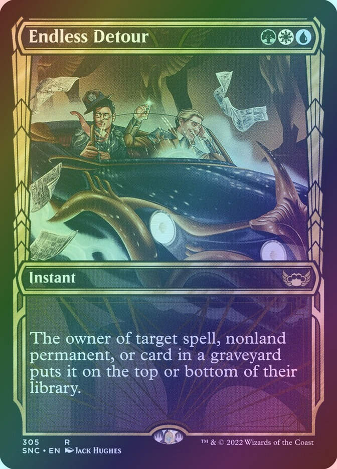 Endless Detour (SNC) (305) / Showcase / Foil