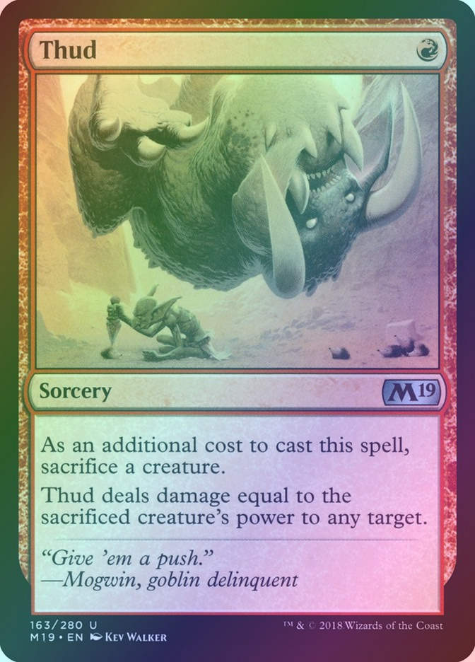 Thud (M19) (163) / Foil