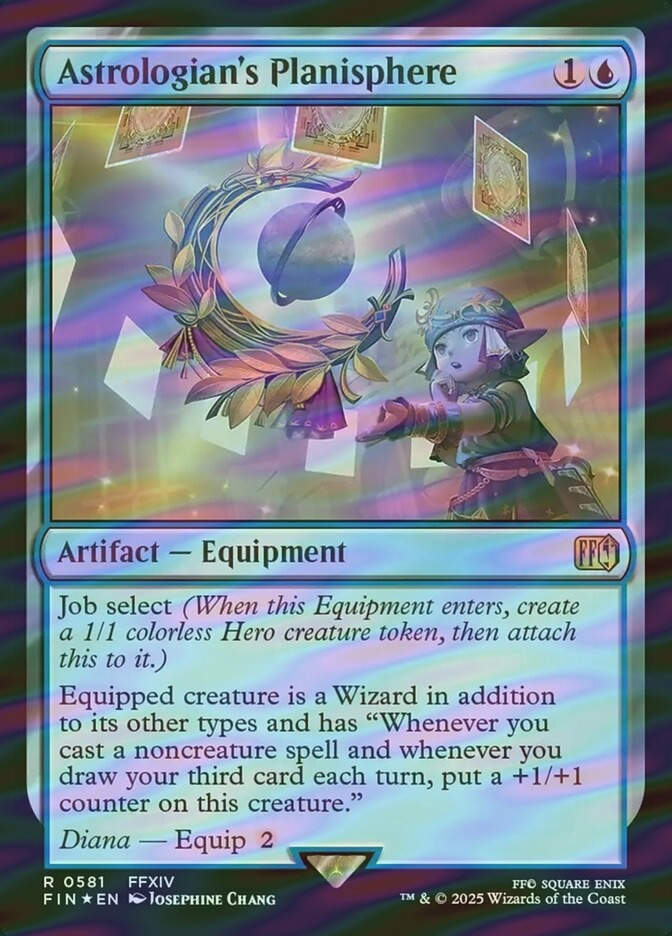 Astrologian's Planisphere (FIN) (581) / Surge Foil