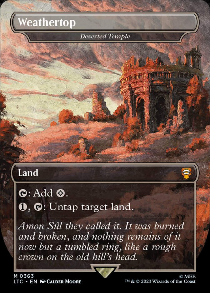 Deserted Temple (LTC) (363) / Borderless