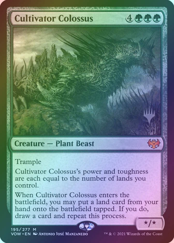 Cultivator Colossus (PVOW) (195p) / Foil