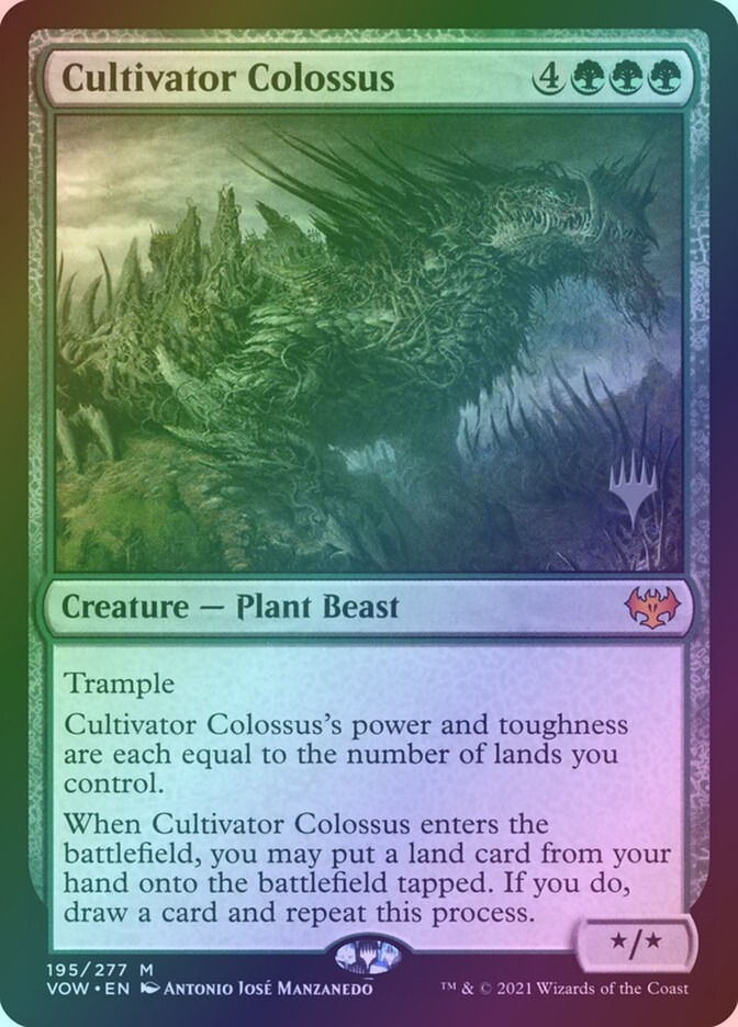 Cultivator Colossus (PVOW) (195p) / Foil
