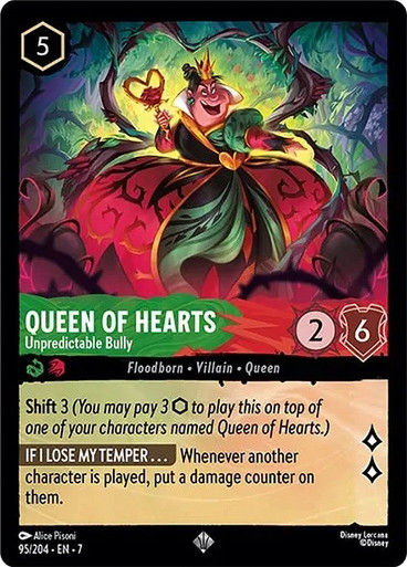 Queen of Hearts - Unpredictable Bully (LOR_ARC)