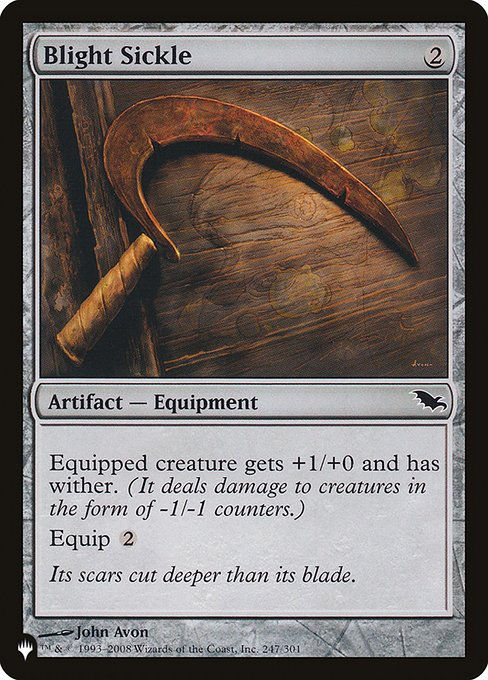 Blight Sickle (PLST) (SHM-247)