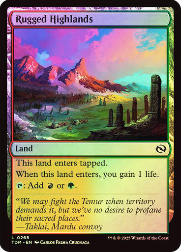 Rugged Highlands (TDM) (265) / Foil