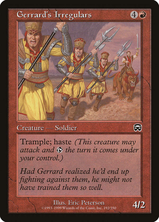 Gerrard's Irregulars (MMQ) (192)