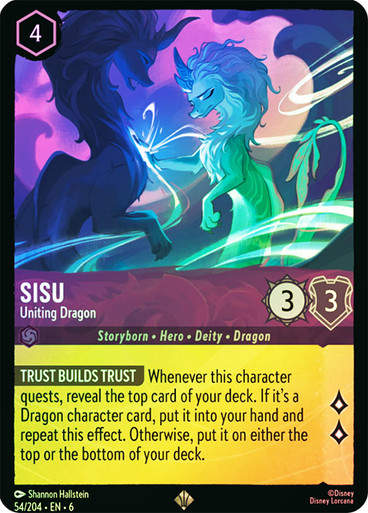 Sisu - Uniting Dragon (LOR_AZU) / Foil