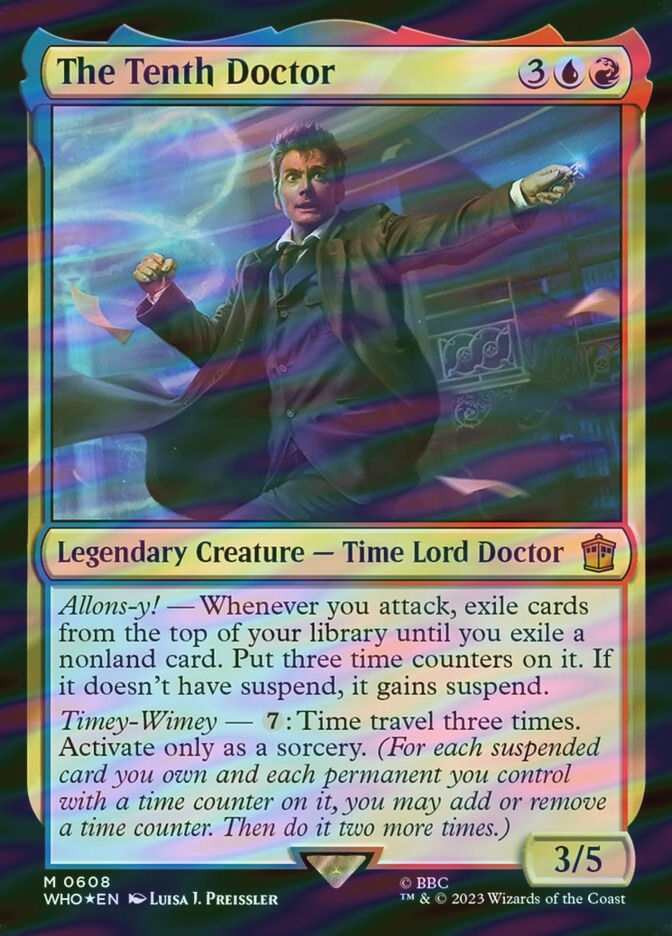 The Tenth Doctor (WHO) (608) / Surge Foil