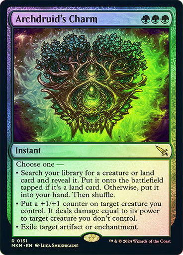 Archdruid's Charm (mkm) (151) / Foil