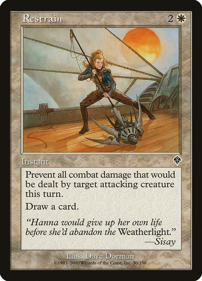 Restrain (INV) (30)
