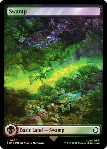 Swamp (pip) (850) / Surge Foil