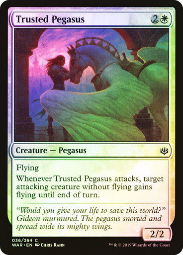 Trusted Pegasus (WAR) (36) / Foil