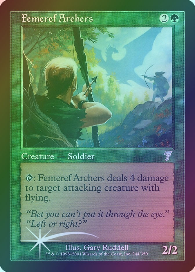 Femeref Archers (7ED) (244★) / Foil