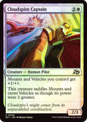 Cloudspire Captain (DFT) (9) / Foil