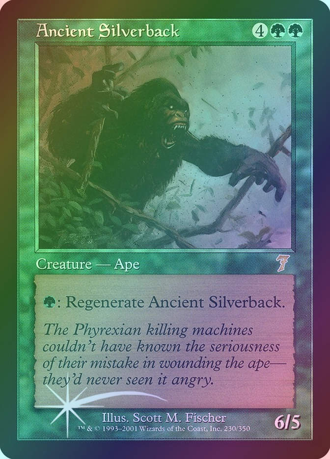 Ancient Silverback (7ED) (230★) / Foil