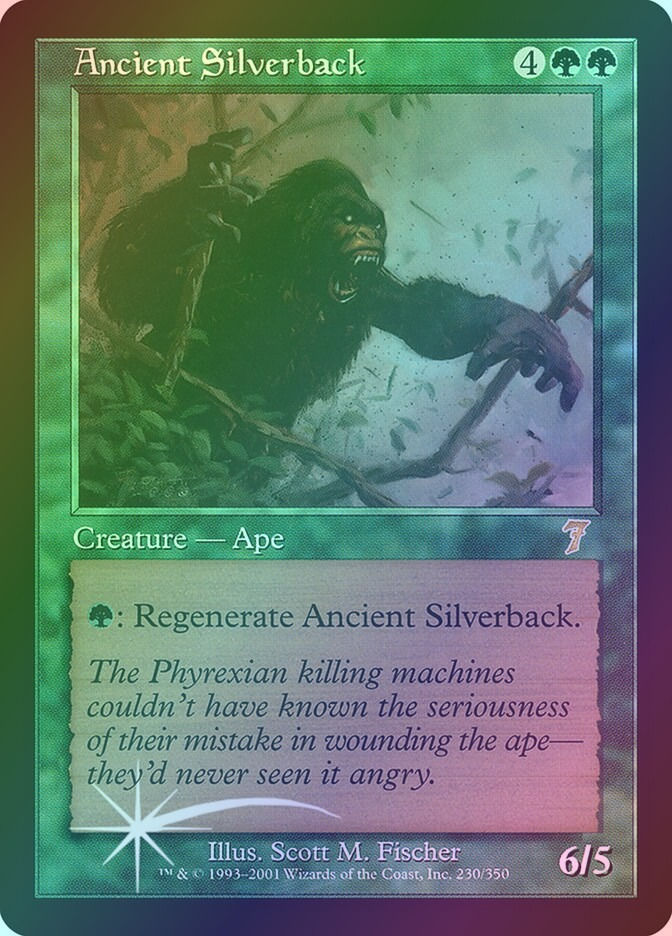 Ancient Silverback (7ED) (230★) / Foil