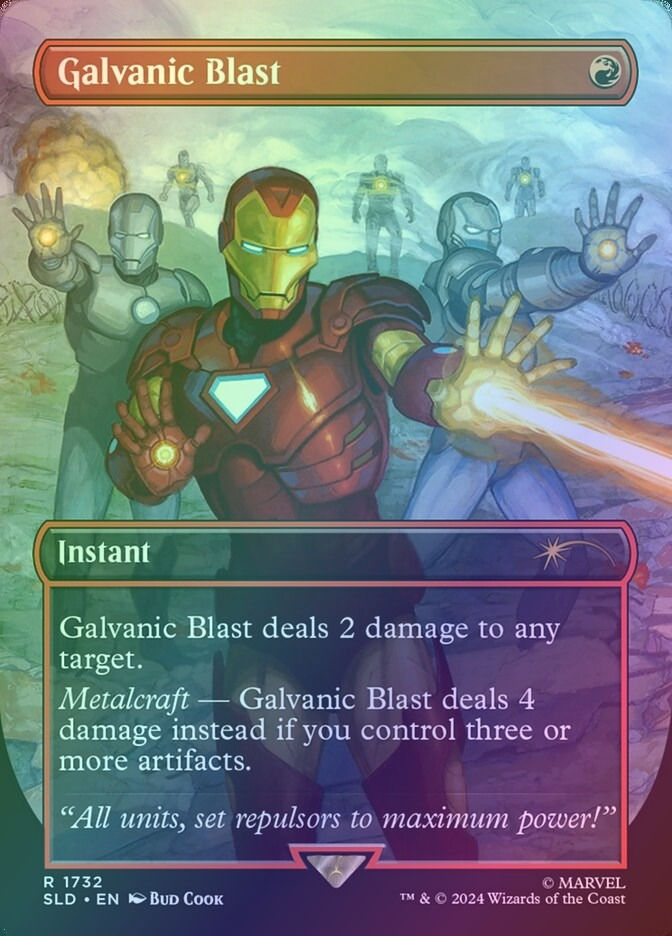 Galvanic Blast (SLD) (1732) / Borderless / Foil