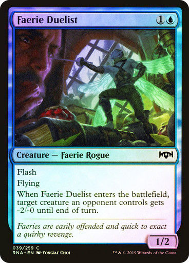 Faerie Duelist (RNA) (39) / Foil