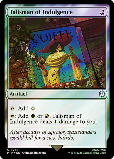Talisman of Indulgence (pip) (776) / Surge Foil