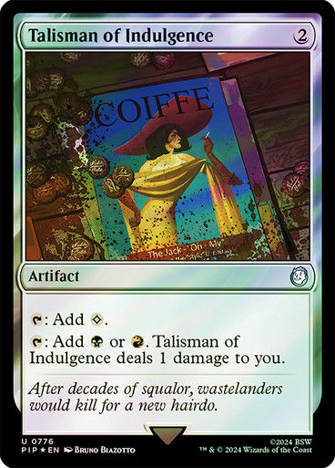 Talisman of Indulgence (pip) (776) / Surge Foil