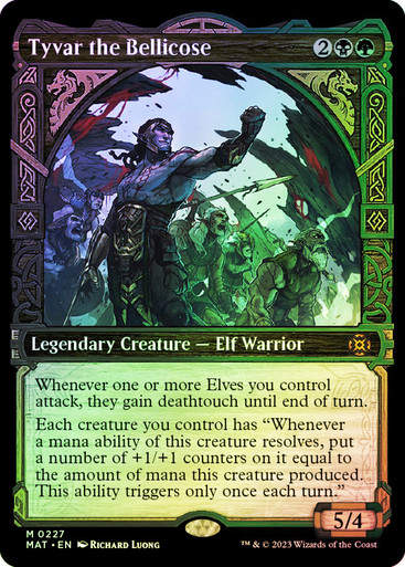 Tyvar the Bellicose (MAT) / Halo Foil