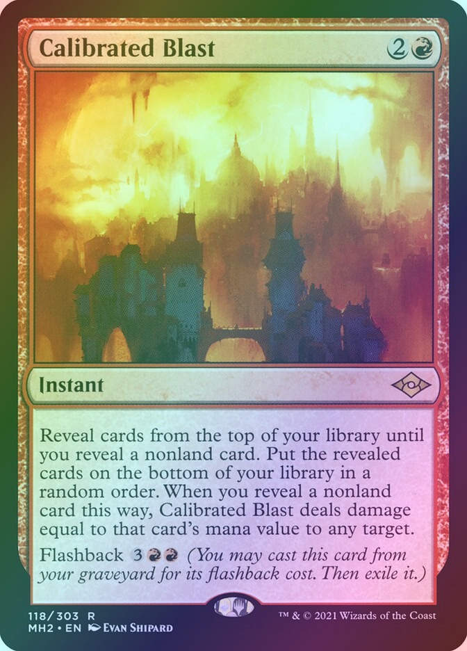 Calibrated Blast (MH2) (118) / Foil