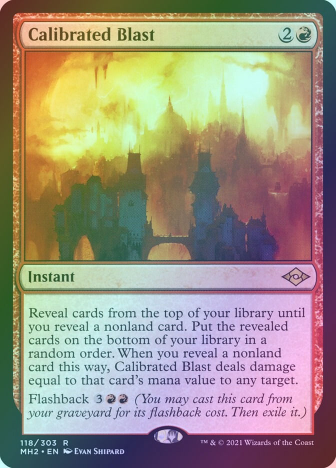 Calibrated Blast (MH2) (118) / Foil