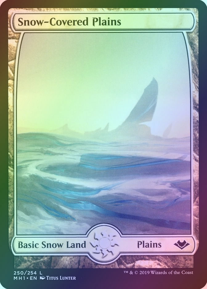 Snow-Covered Plains (MH1) (250) / Foil
