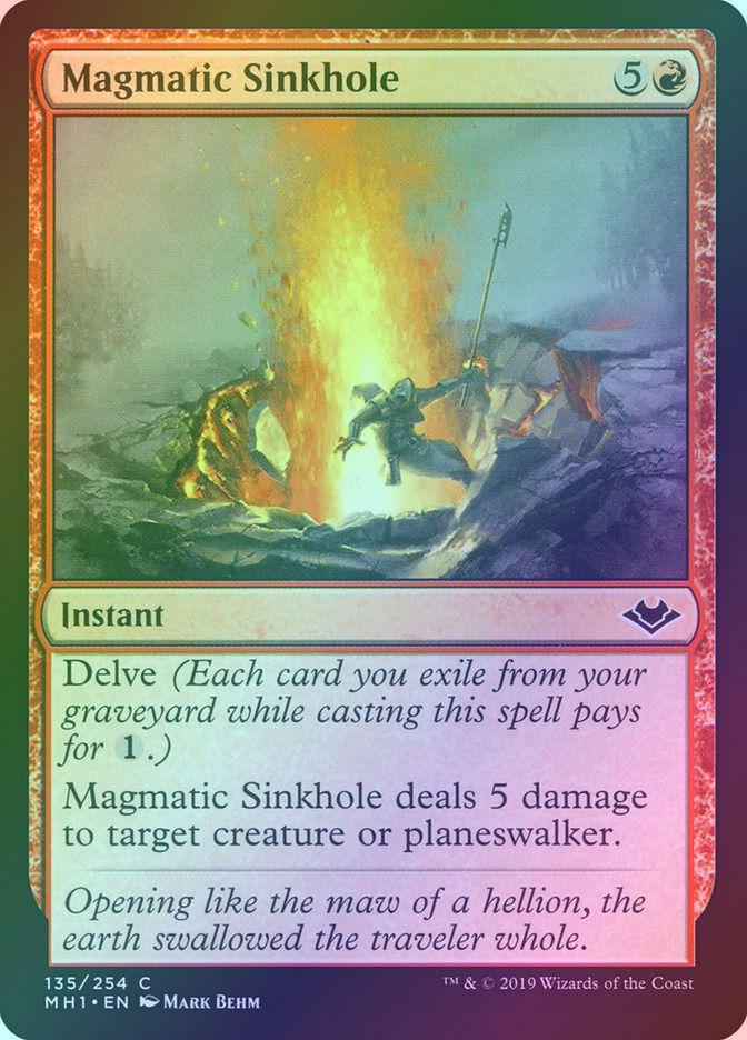 Magmatic Sinkhole (MH1) (135) / Foil