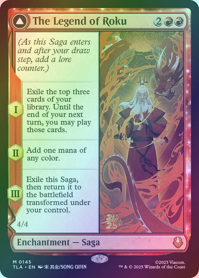 The Legend of Roku // Avatar Roku (PTLA) (145s) / Foil