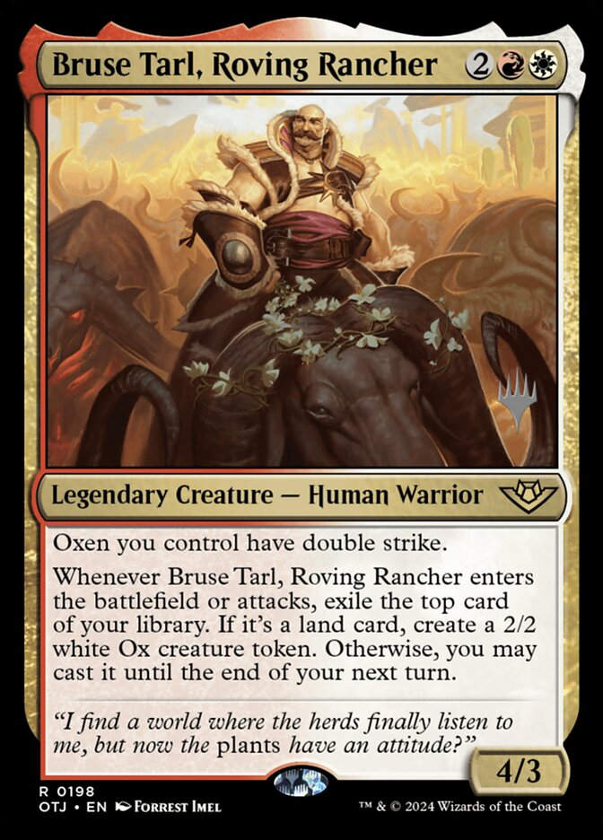 Bruse Tarl, Roving Rancher (POTJ) (198p)