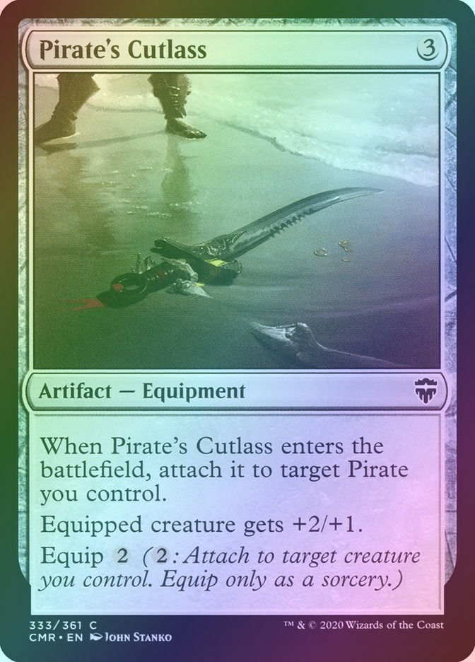 Pirate's Cutlass (CMR) (333) / Foil