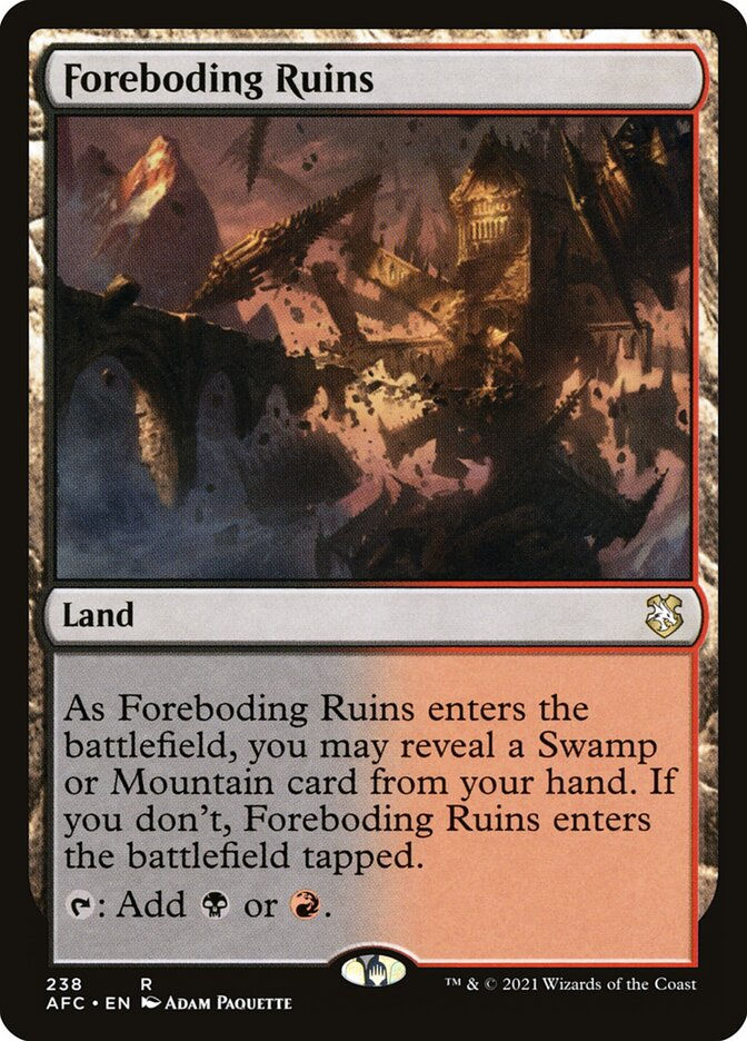 Foreboding Ruins (AFC) (238)