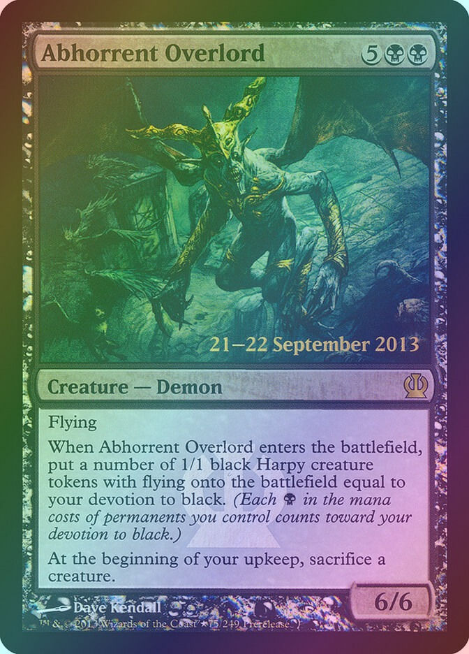Abhorrent Overlord (PTHS) (75★) / Foil