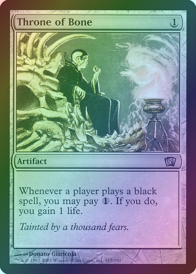 Throne of Bone (8ED) (317★) / Foil