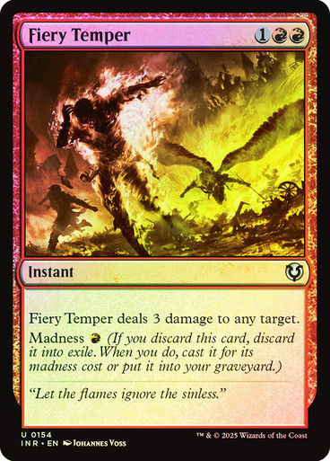 Fiery Temper (INR) (154) / Foil