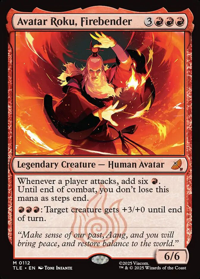 Avatar Roku, Firebender (TLE) (112)