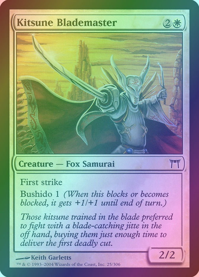 Kitsune Blademaster (CHK) (25) / Foil