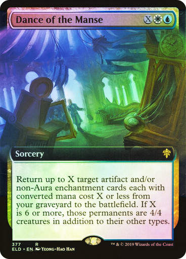 Dance of the Manse (ELD) (377) / Extended Art / Foil