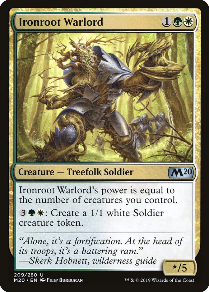 Ironroot Warlord (M20) (209)