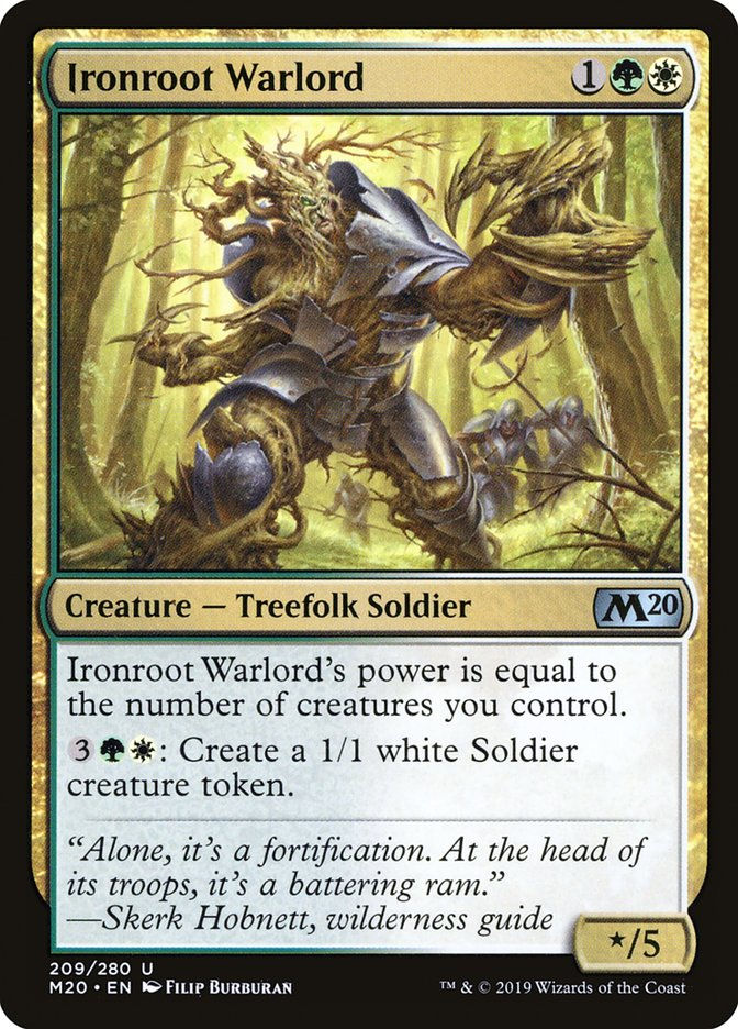 Ironroot Warlord (M20) (209)