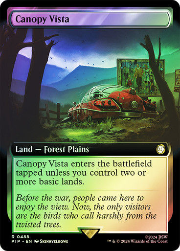 Canopy Vista (pip) (488) / Extended Art Foil