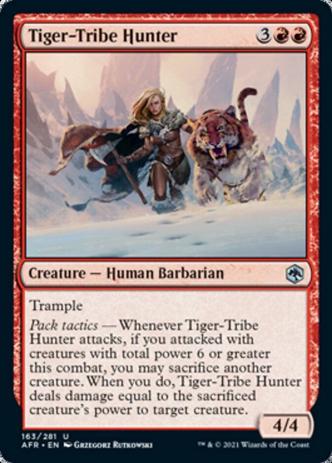 Tiger-Tribe Hunter (AFR)