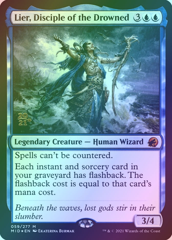Lier, Disciple of the Drowned (PMID) (59s) / Foil